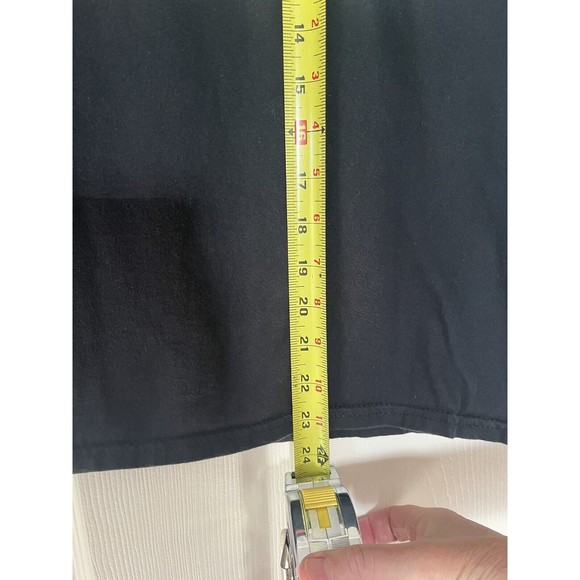 NASA T-Shirt Kids Boys Size M Distress Look Tee Black & Red Crewneck - Picture 6 of 6